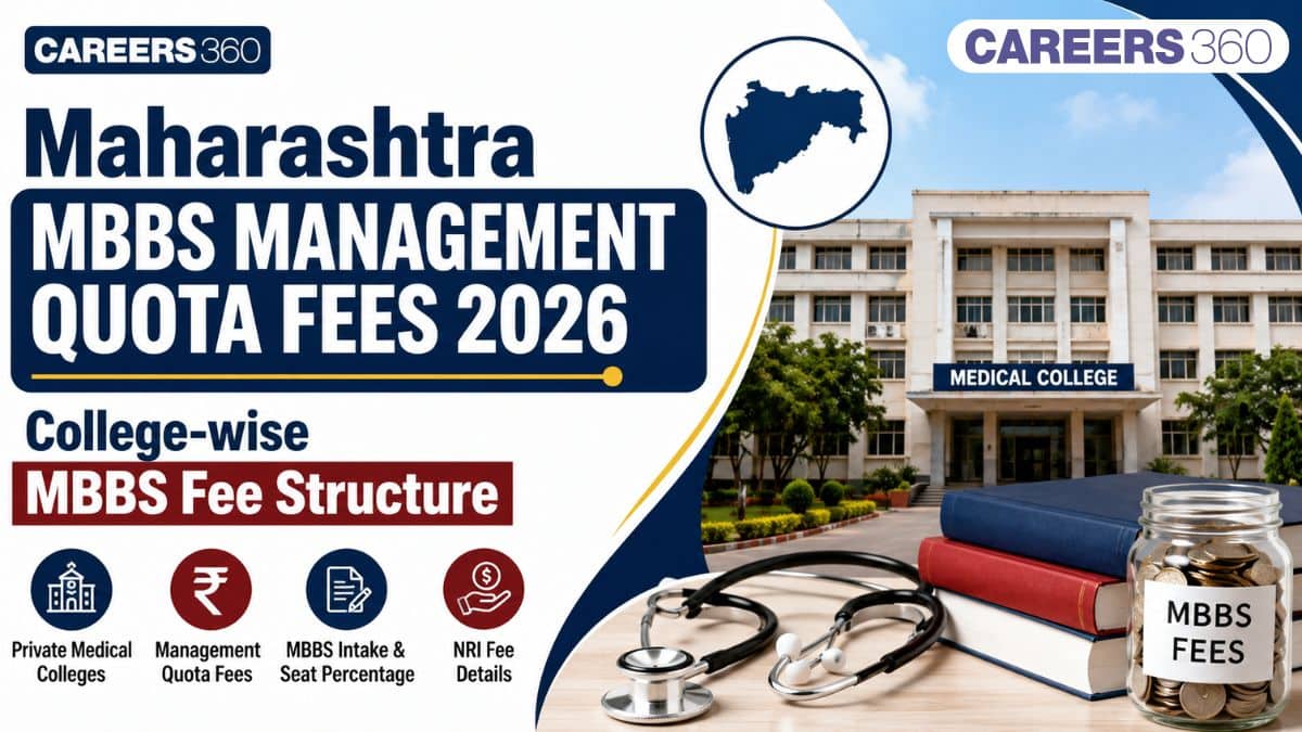 Maharashtra MBBS Management Quota Fees 2026: College-wise MBBS Fee Structure